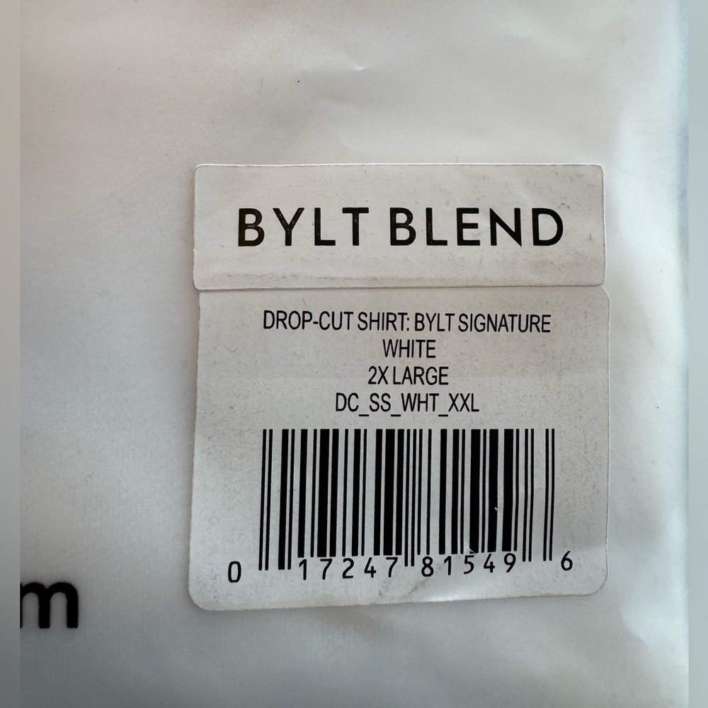Bylt Drop-Cut Signature Shirt - 2XL - Picture 5 of 5
